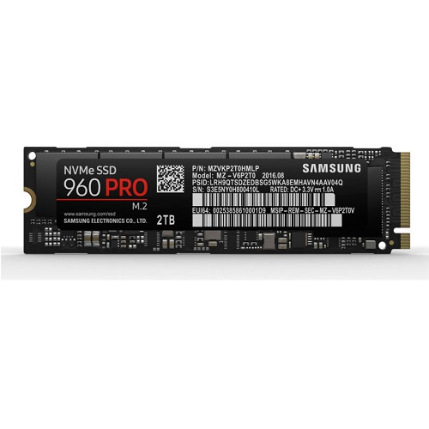 SSD M2 PCIe 2280 Samsung 960 Pro NVMe - 2TB