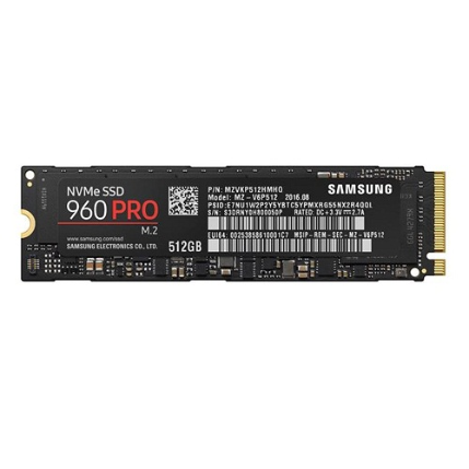 SSD M2 PCIe 2280 Samsung 960 Pro NVMe - 512GB