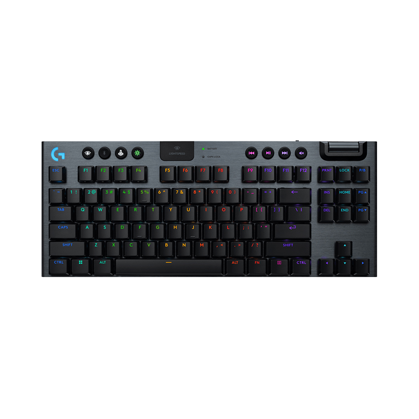 Bàn phím cơ Logitech G915 X TKL Lightspeed (Wireless/Rgb/Tactile/Đen)