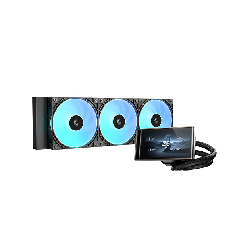 Tản nhiệt CPU AIO DEEPCOOL LT360 VISION ARGB Black