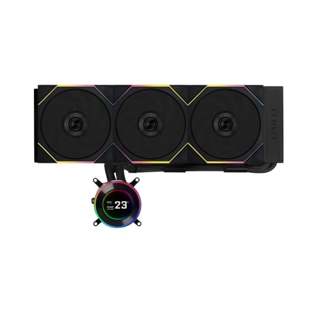 Tản nhiệt nước AIO Lian Li HydroShift LCD 360TL Wireless Fan Black (G89.GHS2LCD36TB.00)