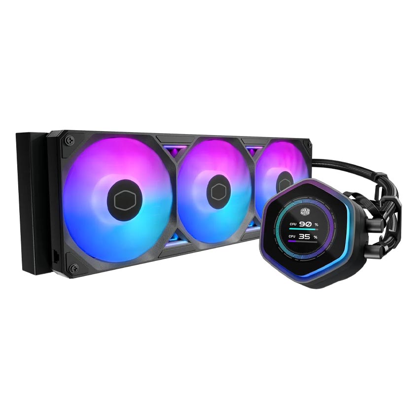 Tản nhiệt CPU COOLER MASTER MasterLiquid 360 Atmos II LCD ARGB