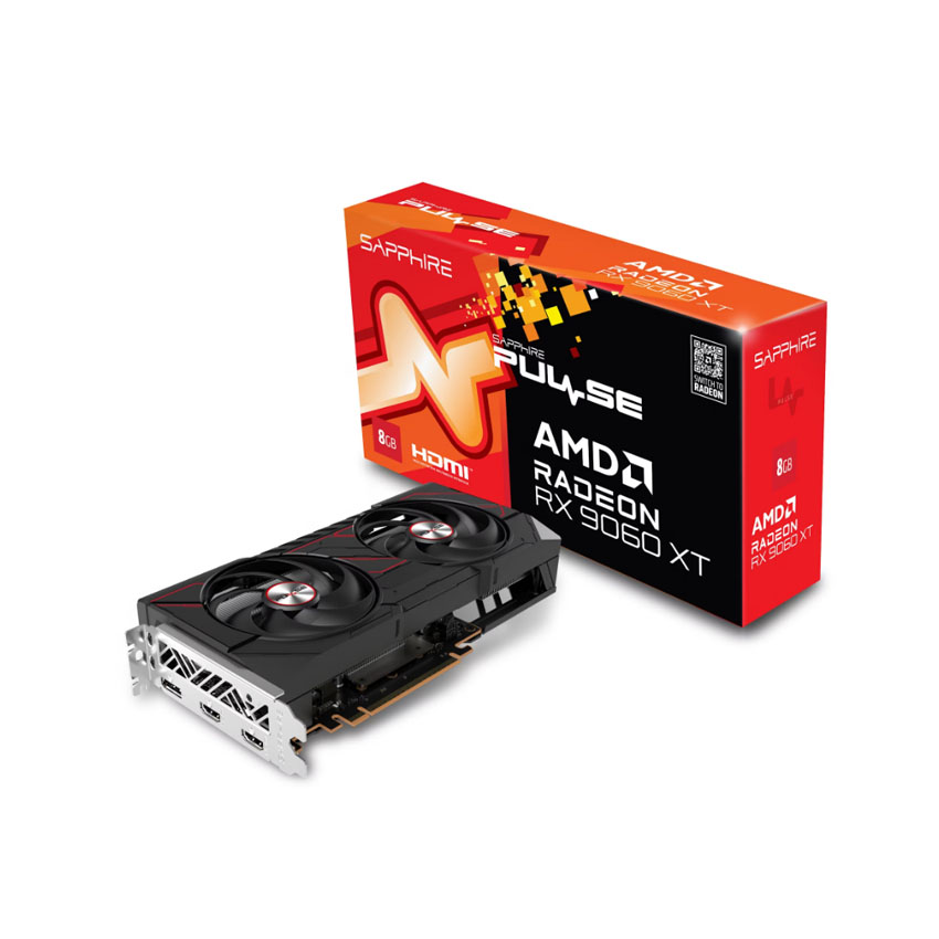 VGA SAPPHIRE PULSE RX 9060 XT GAMING OC 8GB 