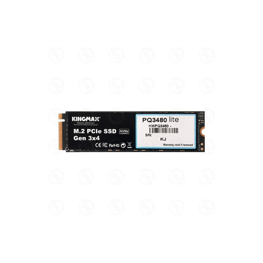 SSD KINGMAX Zeus PQ3480 Lite 512GB – M.2 2280 PCIe Gen3 x4 (Đọc 3000MB/s - Ghi 1200MB/s) - (KMAXPQ3480512G4/KMPQ3480-512G4)