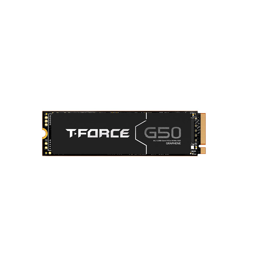 SSD TeamGroup G50 512GB – M.2 2280 PCIe Gen4 x4 (Đọc 5000MB/s - Ghi 2500MB/s) - (TM8FFE512G0C129)
