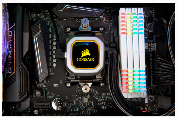 Táº£n nhiá»t nÆ°á»c CPU AIO Corsair Hydro Cooler H100i Pro RGB - 240mm - Dual 