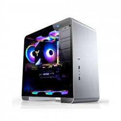 Vỏ case Jonsbo U4 Plus Silver (Mid Tower/Màu Bạc)