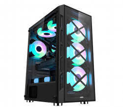 Vỏ case MIK TN10 (3 FAN GALAXY RGB)