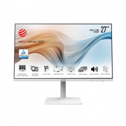 Màn hình MSI MD271QPW Modern (27 inch/WQHD/IPS/75Hz/5ms/250nits/HDMI+DP+USBC/Loa/Trắng)