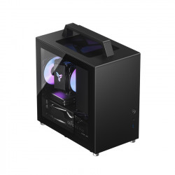 Vỏ case Jonsbo T8 Plus Black ( Mini Tower/Màu Đen)