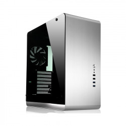 Vỏ case Jonsbo UMX4 Silver Tempered Glass (Mid Tower/Màu Bạc)