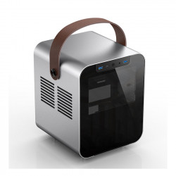 Vỏ Case Jonsbo BO 100 Silver (Mini Tower/Màu Bạc)