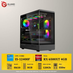 PC GAMING GLAND LION P1 I5 12400F - VGA GTX 6500 XT