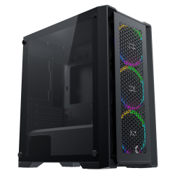 Vỏ case XIGMATEK LUX M 3FR (EN48250) - PREMIUM GAMING M-ATX, KÈM 03 FAN XIGMATEK X20RF