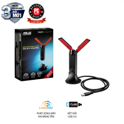 Card mạng không dây USB Asus USB-AC68 Wireless AC1900