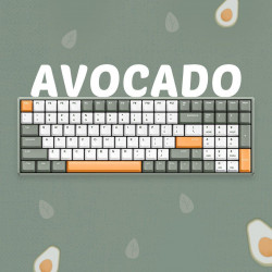 Bàn phím cơ IQUNIX F96 Avocado Wireless Red Switch (RGB Cherry)