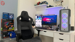 Dịch vụ thiết kế thi công góc chơi game - Gaming Corner HydroX