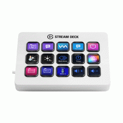 Thiết Bị ELGATO StreamDeck WHITE - 15 phím lập trình 