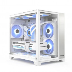 Vỏ Case VITRA CRYSTAL S1 WHITE M-ATX