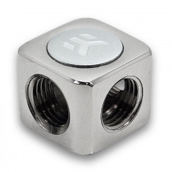 Fitting EK-AF T-Splitter 3F G1/4 - Nickel