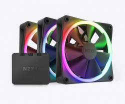Fan Case NZXT F120 RGB Triple 120mm Pack Black (pack3)