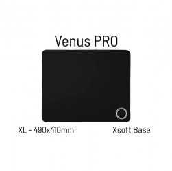 Lót chuột đế Xsoft Lethal Gaming Gear Venus PRO - Black (XL - 490x410mm)