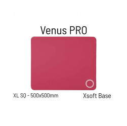 Lót chuột đế Xsoft Lethal Gaming Gear Venus PRO - Red (XL Square - 500x500mm)