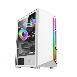 Vỏ case KENOO ESPORT S600 - White   (Mid Tower / Màu Trắng )