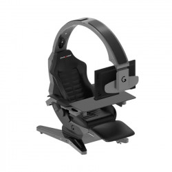 GHẾ CHƠI GAME GIẢ LẬP INGREM CODING POD T7 GRAY-BLACK