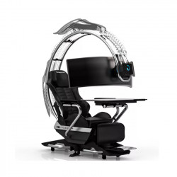 GHẾ CHƠI GAME GIẢ LẬP INGREM C4 OWLET BLACK