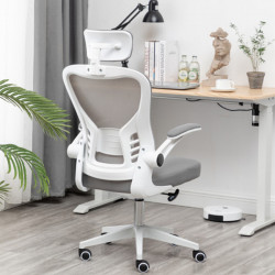 Ghế công thái học Legion YT030 Grey White Frame