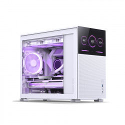 Vỏ case Jonsbo D31 MESH SC White ( Mini Tower/Màu Trắng/Màn Hình Phụ 8'')