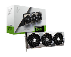 VGA MSI GeForce RTX™ 4070 Ti SUPRIM X 12G