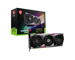 VGA MSI GeForce RTX™ 4070 Ti GAMING X TRIO 12G
