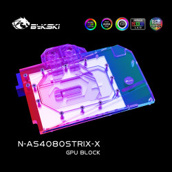 Block vga Bykski N-AS4080STRIX-X GPU BLOCK ( ASUS GeForce RTX 4080 )