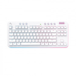 Bàn phím cơ Logitech G715 TKL RGB Aurora Off White Tactile (920-010467)