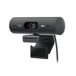 Webcam Logitech Brio 500 - Màu đen