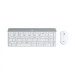 Bộ Bàn phím chuột không dây Logitech MK470 Trắng