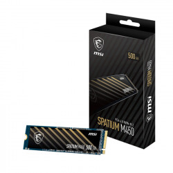 SSD MSI SPATIUM M450 500GB NVMe M.2 2280 PCIe Gen 4 x 4 (Đọc 3600MB/s, Ghi 2300MB/s)