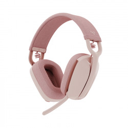 Tai nghe không dây Logitech Zone Vibe 100 (Wireless/Bluetooth 5.2 - Màu Hồng)