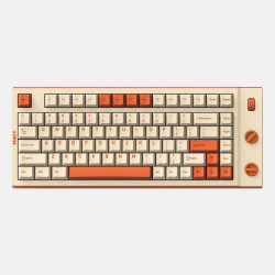 Bàn Phím Cơ MIKIT T80 HAZEL CHOC - Gold Red Pro