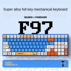 Bàn phím cơ Meizu Pandaer & IQUNIX Collaboration F97 Hotswap Rgb Keyboard (TTC Fast Sliver)