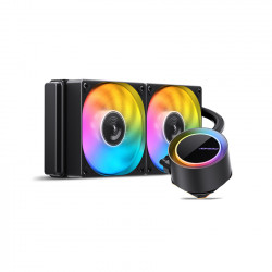 Tản nhiệt nước CPU AIO Jonsbo TG-240 ARGB Black ( Fan Led ghép nối không dây )