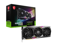VGA MSI GeForce RTX™ 4070 GAMING TRIO 12G