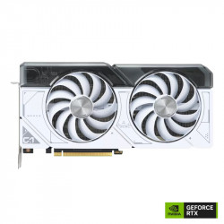 VGA Asus DUAL GeForce RTX™ 4070 White 12GB GDDR6X OC Edition