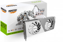 VGA INNO3D GEFORCE RTX 4070 TWIN X2 OC WHITE