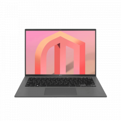 Laptop LG Gram 14ZD90Q-G.AX56A5 (i5-1240P/16GB RAM/512GB SSD/14.0 inch WUXGA/Dos/Xám) (2022)