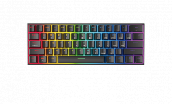 Bàn phím cơ FANTECH MAXFIT61 Black ( RED )