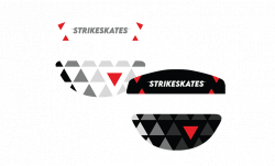 Feet chuột FANTECH STRIKESKATES GLASS SKATE FOR ARIA BLACK