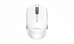 Chuột FANTECH SILENT SWITCH AMBIDEXTROUS W190 WHITE